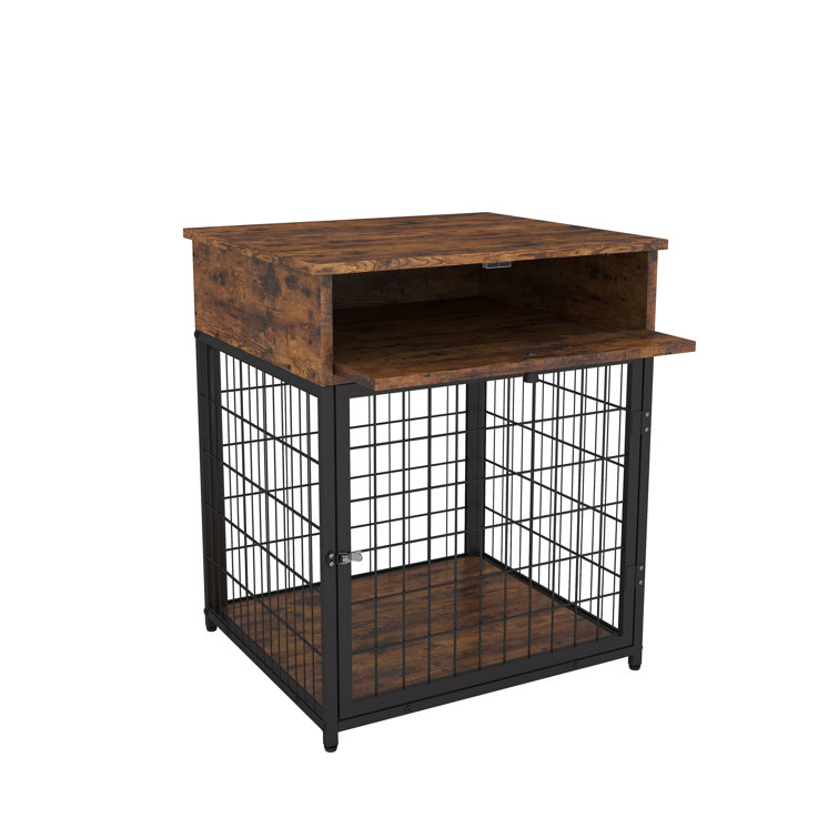 Tucker Murphy Pet™ Furniture Dog Crates, Style Wood Dog Kennel End